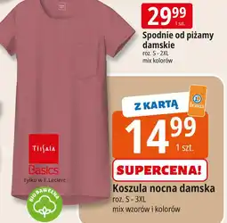 E.Leclerc Koszula nocna damska s-3xl Tissaia oferta