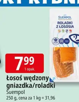 E.Leclerc Gniazdka wędzone z łososia Suempol oferta
