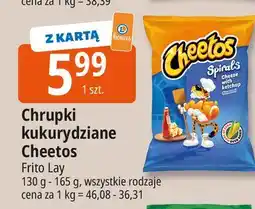E.Leclerc Chrupki spirals ser z ketchupem Cheetos oferta