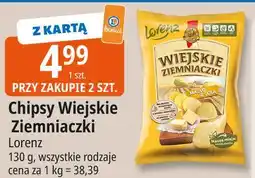 E.Leclerc Chipsy masło z solą Lorenz Wiejskie Ziemniaczki oferta