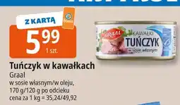 E.Leclerc Tuńczyk kawałki w sosie własnym Graal oferta