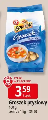 E.Leclerc Groszek ptysiowy Wiodąca Marka Epi D'or oferta
