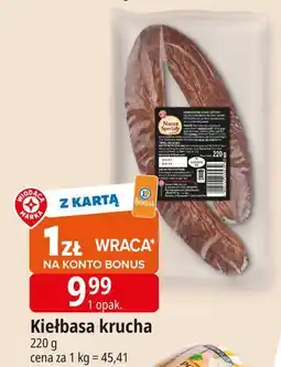 E.Leclerc Kiełbasa krucha Wiodąca Marka Nasze Specjały oferta
