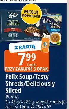 E.Leclerc Karma dla kota dorsz tuńczyk Purina Felix Soup Original oferta