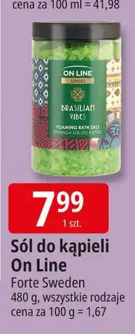 E.Leclerc Sól do kąpieli brasilian vibes On Line Senses oferta