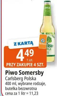 E.Leclerc Piwo Somersby Apple oferta