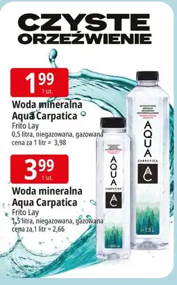 E.Leclerc Woda gazowana Aqua Carpatica oferta