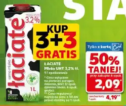 Kaufland Mleko Łaciate UHT 3,2% oferta