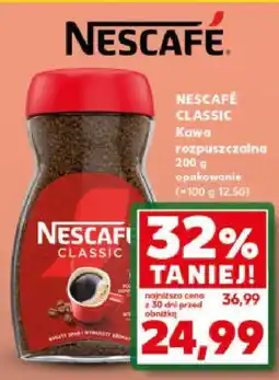 Kaufland Kawa rozpuszczalna Classic Nescafe oferta