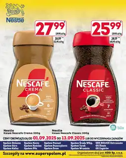 Społem Kawa Nescafe Classic Nestle oferta