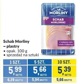Makro Schab plastry Morliny oferta