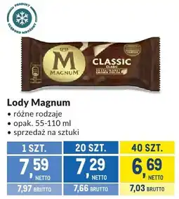Makro Lody Magnum Classic oferta