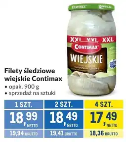 Makro Filety śledziowe wiejskie Contimax oferta