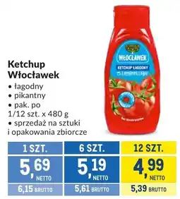 Makro Ketchup Włocławek łagodny/pikantny oferta