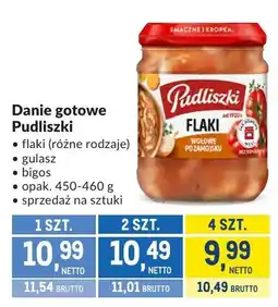 Makro Danie gotowe Pudliszki flaki/gulasz/bigos oferta