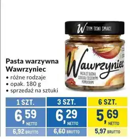 Makro Pasta warzywna Wawrzyniec różne rodzaje oferta