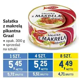 Makro Sałatka z makrelą pikantna Graal oferta