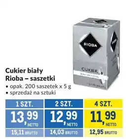 Makro Cukier biały Rioba saszetki oferta