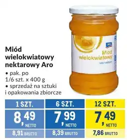 Makro Miód wielokwiatowy nektarowy Aro oferta