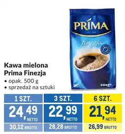 Makro Kawa mielona Prima Finezja oferta