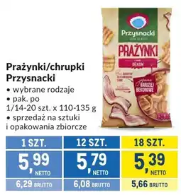 Makro Prażynki/chrupki Przysnacki wybrane rodzaje oferta