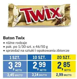 Makro Baton Twix oferta