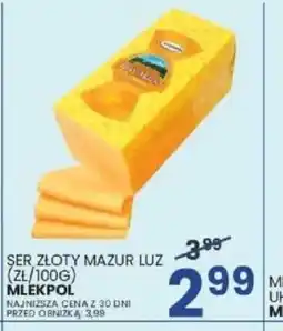 Wafelek Ser Złoty Mazur Luz oferta