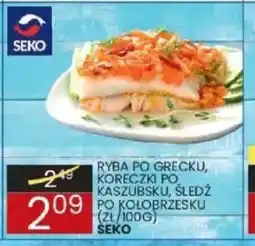 Wafelek Ryba po grecku, koreczki po kaszubsku, śledź po kołobrzesku oferta