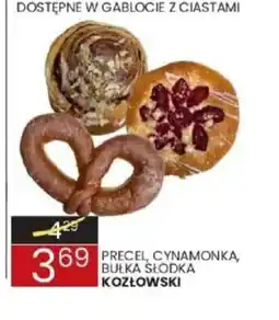 Wafelek Precel, cynamonka, bułka słodka Koźłowski oferta