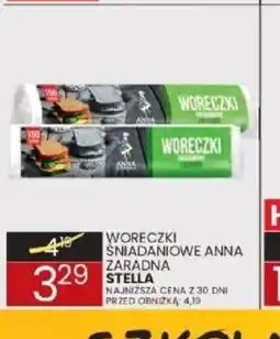 Wafelek Woreczki śniadaniowe Anna Zaradna Stella oferta