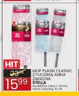 Wafelek Mop płaski Classic z pucełką Anna Zaradna Stella oferta