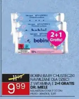 Wafelek Bobini Baby chusteczki nawilżane dla dzieci z witaminą E oferta