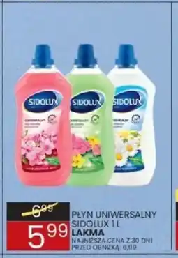 Wafelek Płyn uniwersalny Sidolux Lakma oferta