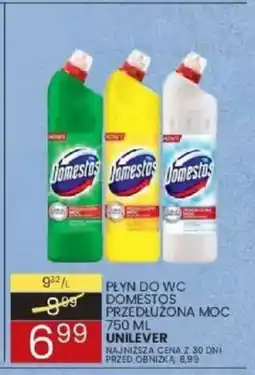 Wafelek Płyn do WC Domestos Przedłużona Moc oferta
