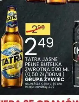 Wafelek Piwo Tatra Jasne Pełne oferta
