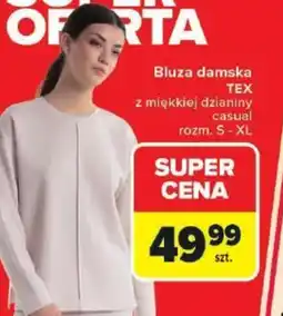 Carrefour Bluza damska TEX oferta