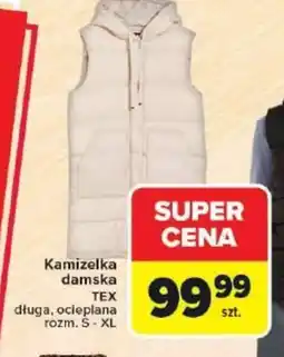Carrefour Kamizelka damska TEX oferta
