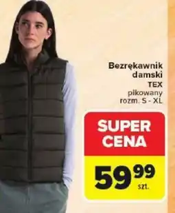 Carrefour Bezrękawnik damski TEX oferta