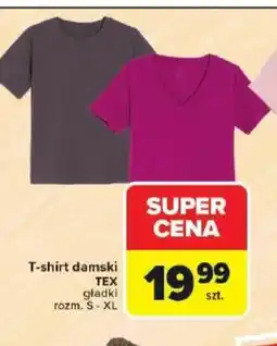 Carrefour T-shirt damski TEX oferta