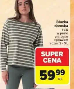 Carrefour Bluzka damska TEX oferta