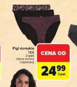 Carrefour Figi damskie TEX oferta
