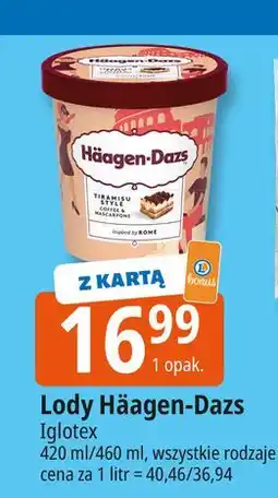 E.Leclerc Lody tiramisu Haagen-Dazs oferta