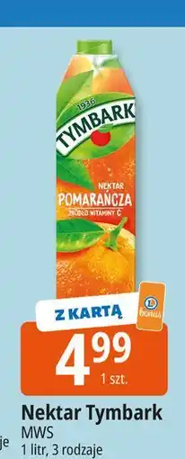 E.Leclerc Nektar pomarańcza z miąższem Tymbark oferta
