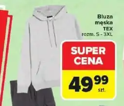Carrefour Bluza męska TEX oferta
