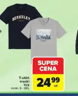 Carrefour T-shirt męski TEX oferta