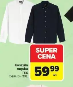 Carrefour Koszula męska TEX oferta