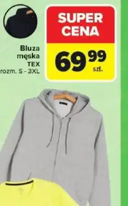 Carrefour Bluza męska TEX oferta