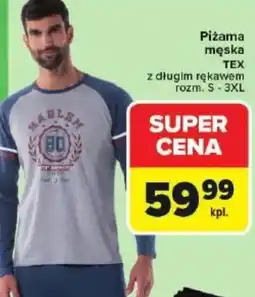 Carrefour Piżama męska TEX oferta