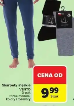 Carrefour Skarpety męskie Vento oferta