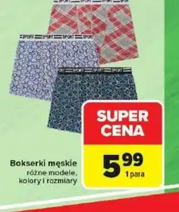 Carrefour Bokserki męskie oferta